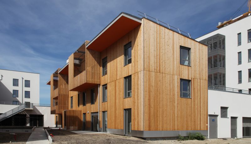 Exterior Wood Cladding Service detail